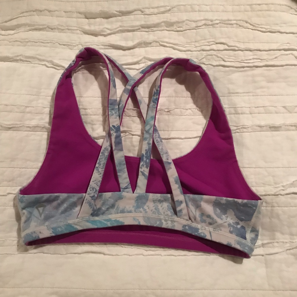 Ivivva sports bra reversible size 12